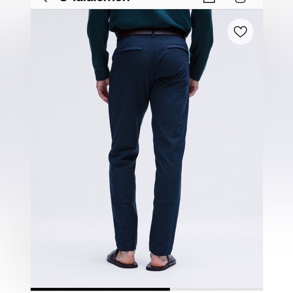 Lululemon - Men’s - Commission Pant (30/30) - True Navy - Picture 3 of 8